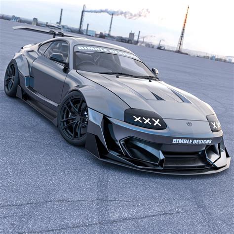 Toyota Supra MK4 Stage2 Custom Wide Body Kit By Hycade Buy, 56% OFF