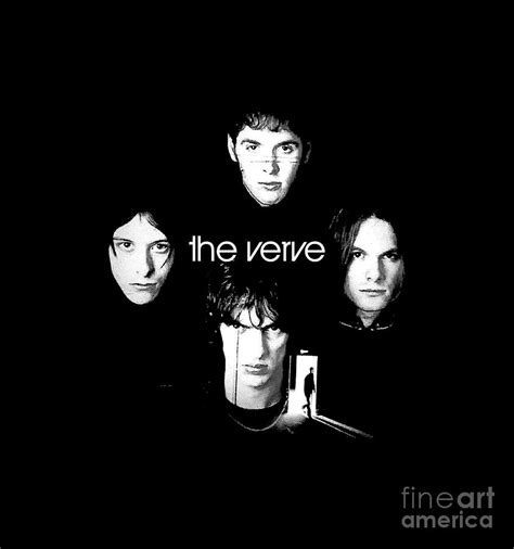 The Verve Band Members Digital Art by Yvonne F Turney - Pixels