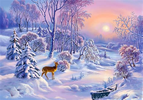 Pin by Gayla Schultz on winter | Winter painting, Painting snow ...