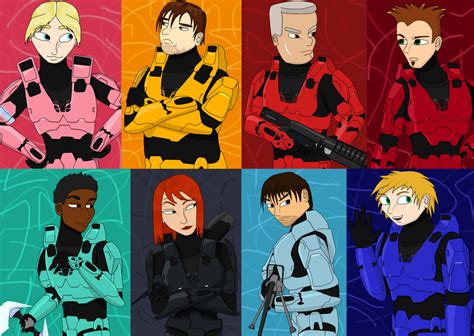 RvB - Main Cast by Farore769