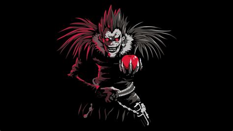 death note ryuk in black background 4k hd anime Wallpapers | HD ...