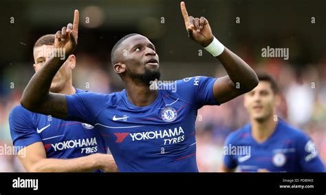 Chelsea's Antonio Rudiger Stock Photo - Alamy