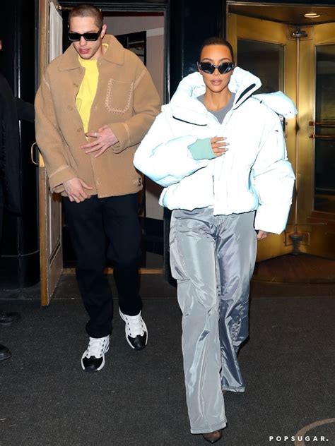 See Kim Kardashian and Pete Davidson's Best Couple Outfits | POPSUGAR ...