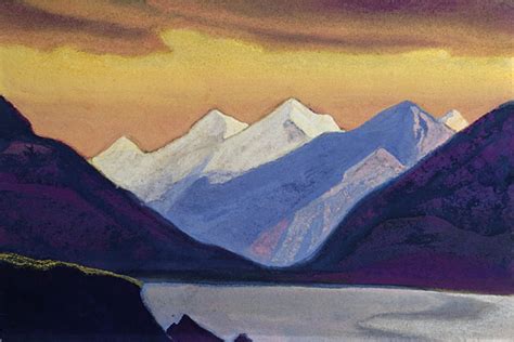 Himalayas - Nicholas Roerich - WikiArt.org