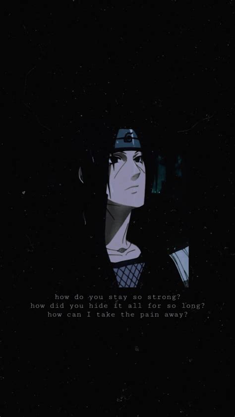 an anime character in the dark with a quote on it that says, how did you have