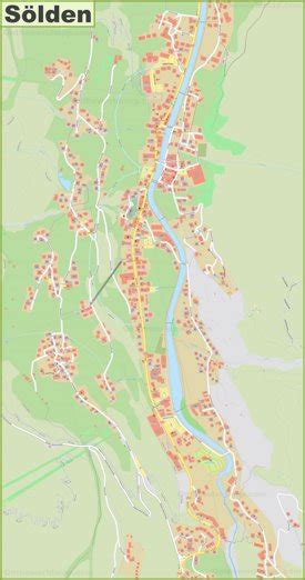 Sölden Map | Austria | Detailed Maps of Sölden