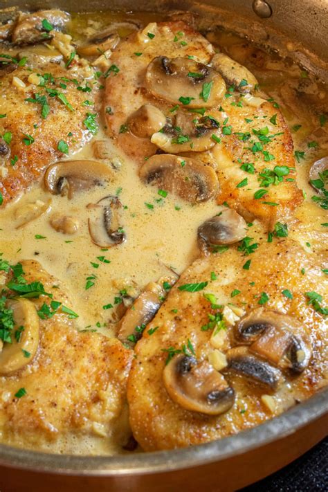 Creamy Chicken Marsala Recipe - Joe's Healthy Meals