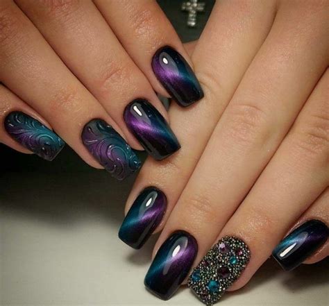 ombre nails verzierungen cat eye nägel #nail #design | Eye nail art ...