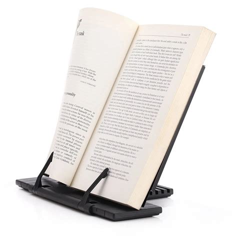 Adjustable Portable Steel Document Book Stand Holder Reading Rrame Desk Holder Tilt Bookstand ...