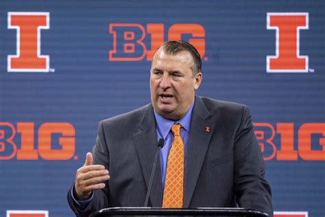 Bret Bielema marks one-year anniversary as Illini head coach - OrangeandBlueNews: Illinois ...