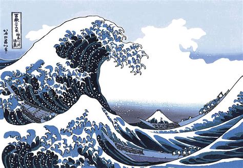 The Great Wave off Kanagawa Drawing by The Gallery - Fine Art America