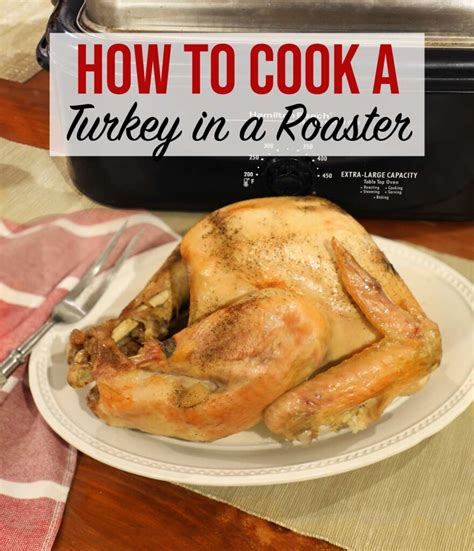 How to Cook a Turkey in a Roaster - Weekend Craft