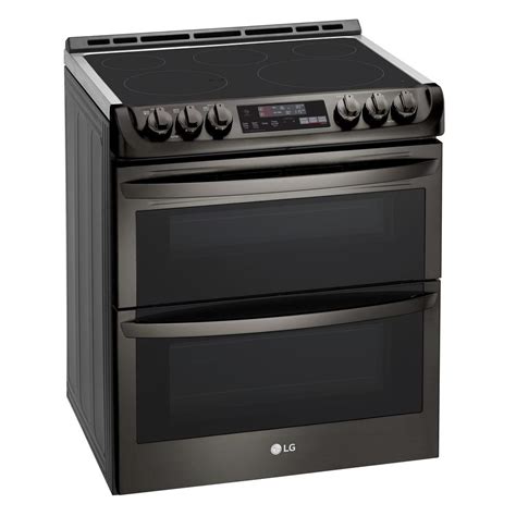 LG Electronics 7.3 cu. ft. Smart Double Oven Electric Range, Self ...