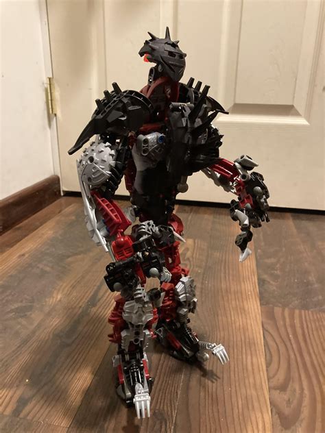 My take on the Aztec God Tezcatlipoca : r/bioniclelego