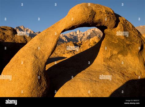 Alabama Hills Arch Stock Photo - Alamy