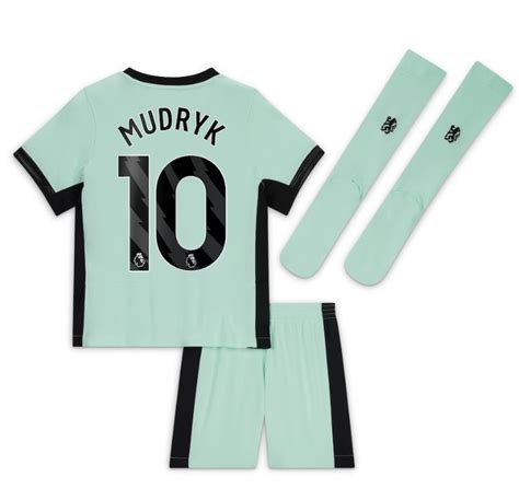 Mudryk Chelsea 23/24 Third Kids Kit - JerseyMotion