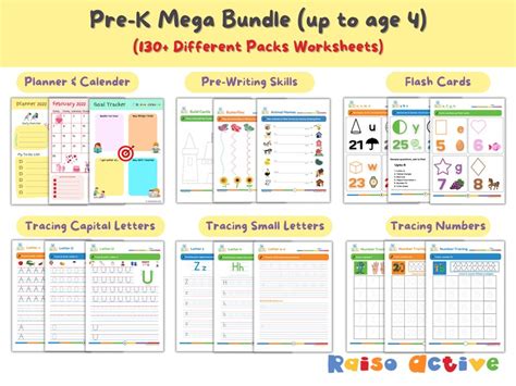 Play-based Preschool Curriculum pre-k Curriculum, Mega Bundle of Curriculum Worksheets With Play ...