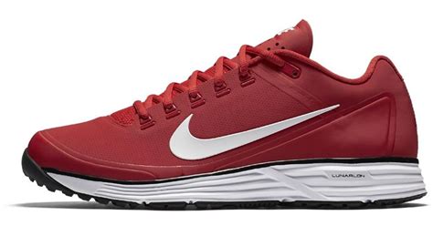 Nike Alpha Lunar Clipper '17 Turf Men's Baseball Shoe in Red for Men | Lyst