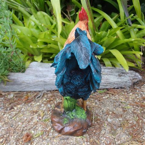 Rooster Chicken Statue Ornament 35 cm - Cam and Deb's Store