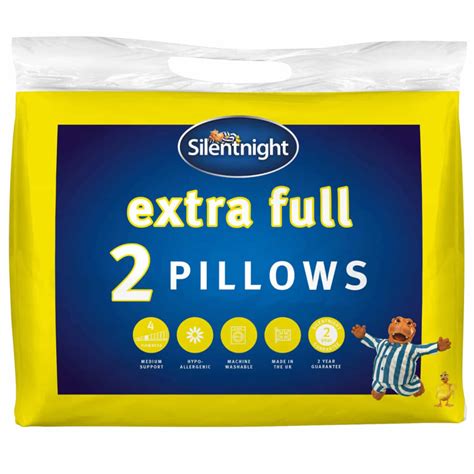 Silentnight Extra Full Pillows 2pk | Bedding - B&M