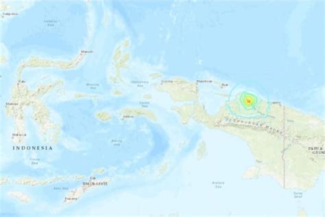 Magnitude 6.2 earthquake strikes Papua, Indonesia, no tsunami warning ...