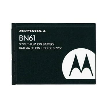 Motorola Bt51 New Standard Oem Battery For Motorola Rival A455 ...