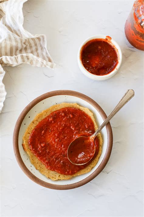 Tomato Paste Pizza Sauce - A Nourishing Plate