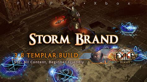 [Templar] PoE 3.8 Storm Brand Inquisitor Beginner Build (PC, PS4, Xbox ...