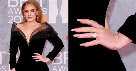 Adele Sparks Engagement Rumors With Diamond Ring On THAT Finger