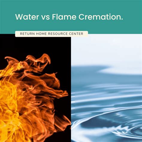 Water vs Flame Cremation (Alkaline Hydrolysis vs Cremation) - Return Home