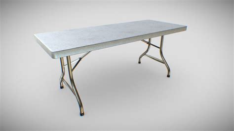 Folding Table - Download Free 3D model by AK STUDIO (@inven2000) [dba1b42] - Sketchfab