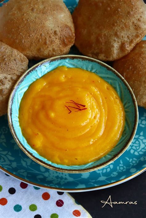 Aamras Recipe | How to make Aamras - Sharmis Passions