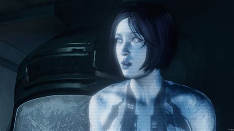 Black-haired female character digital wallpaper, Halo, Cortana, video ...