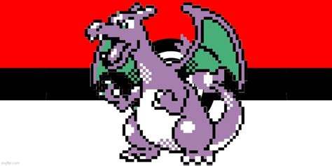 OG shiny Charizard sprite - Imgflip