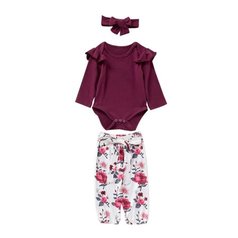 Wholesale 3-Piece Mom and Me Style Baby Girl Outfits Ro