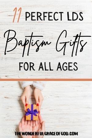 11 Thoughtful LDS Baptism Gifts for All Ages - Boys & Girls! - The Wonderful Grace of God