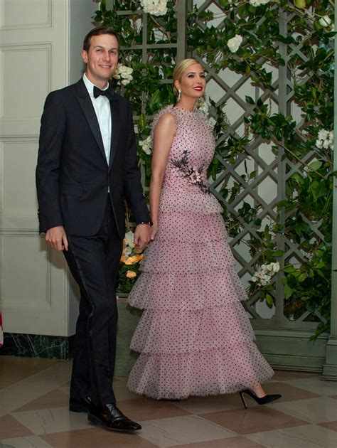 Ivanka Trump’s Rodarte Dress & Pumps Look Romanic at State Dinner ...