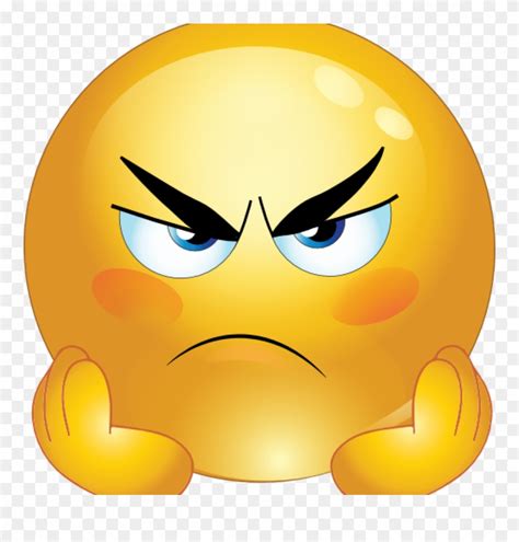 Angry Emoticon Angry Smiley Smiley Emoji Emoji Templates Diy | My XXX Hot Girl