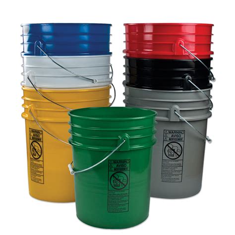 Premium 5 Gallon Buckets & Lids | U.S. Plastic Corp.