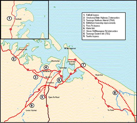 Tauranga Roading Network