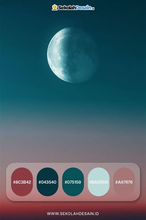 Midnight Sky Color Palette - Color Schemes with Hex Codes | Desain grafis, Desain, Grafis