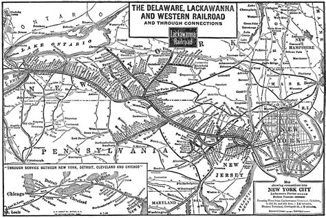 Lackawanna Rail Map