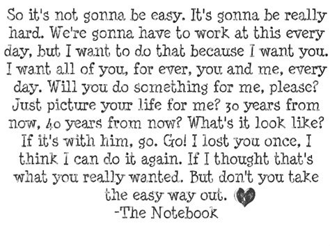 The Notebook quotes | quotes | Pinterest | Notebook quotes, Heart ...