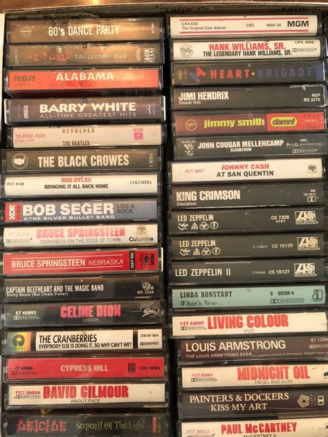 Large cassette tape collection Multiple Listings Classic | Etsy