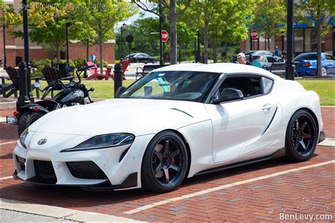 White GR Toyota Supra - BenLevy.com