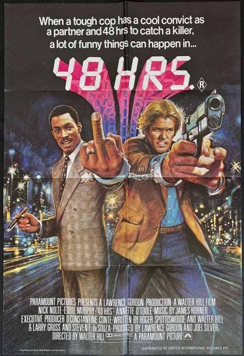 All About Movies - 48 Hours One Sheet Australian Movie poster