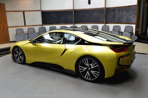 Austin Yellow BMW i8 On Display With Multiple AC Schnitzer Bits | Carscoops