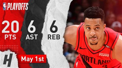 CJ McCollum Full Game 2 Highlights Blazers vs Nuggets 2019 NBA Playoffs ...