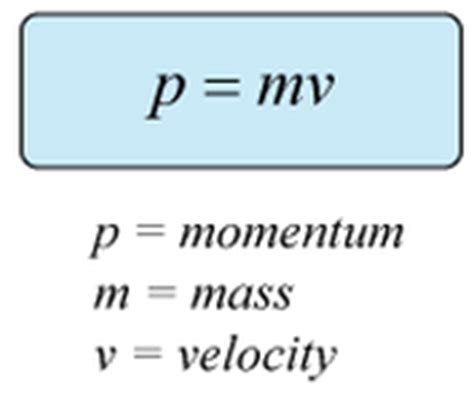 Momentum, Mass, and Velocity - Forces and Motion