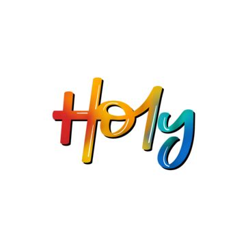 Holy Typography Design, Typography, Lettering, Design PNG Transparent Clipart Image and PSD File ...